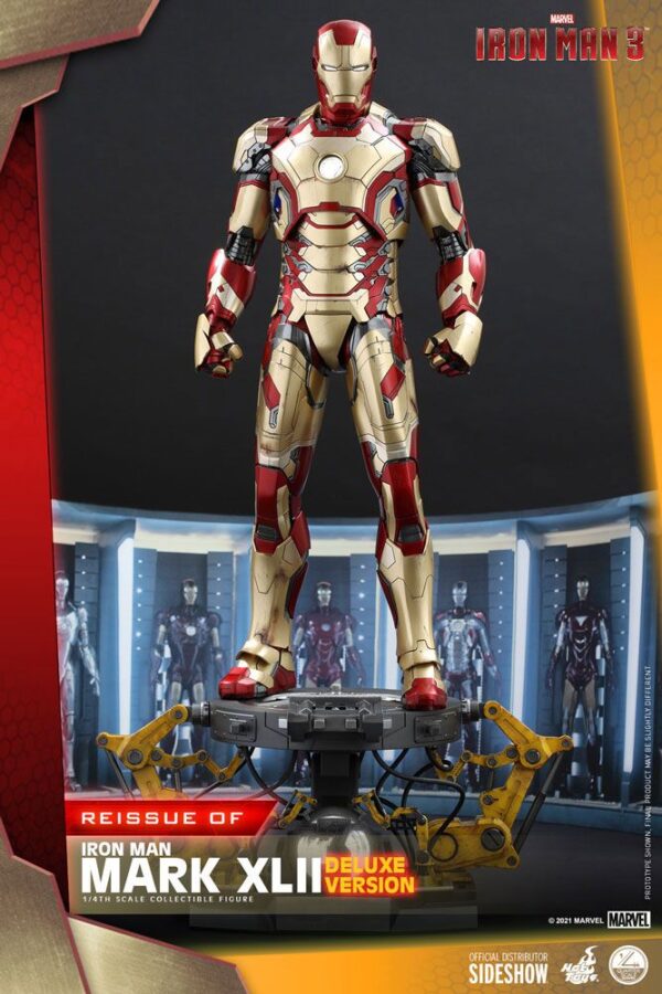 Descubre el apasionante mundo de Figura Iron Man Mark XLII Deluxe.