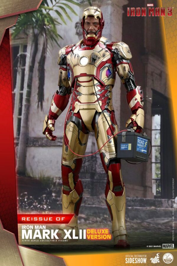 Descubre el apasionante mundo de Figura Iron Man Mark XLII Deluxe.