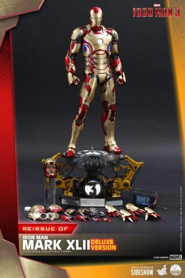 Descubre el apasionante mundo de Figura Iron Man Mark XLII Deluxe.