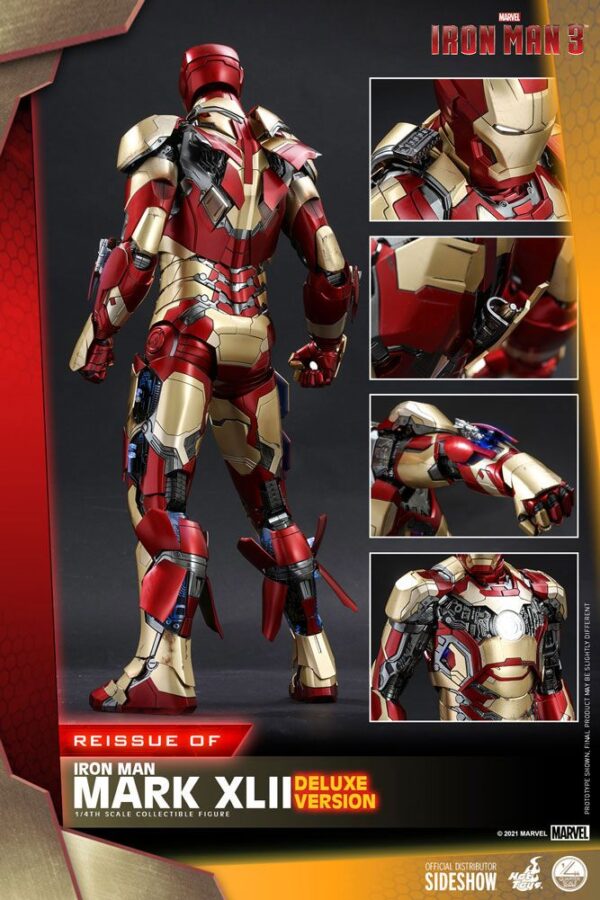 Descubre el apasionante mundo de Figura Iron Man Mark XLII Deluxe.
