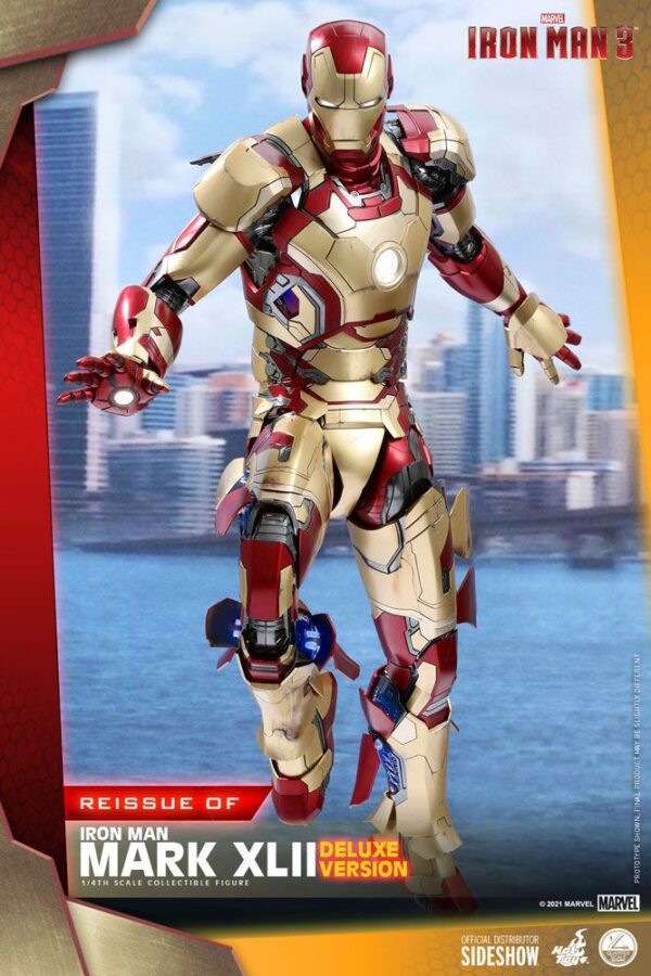Descubre el apasionante mundo de Figura Iron Man Mark XLII Deluxe.