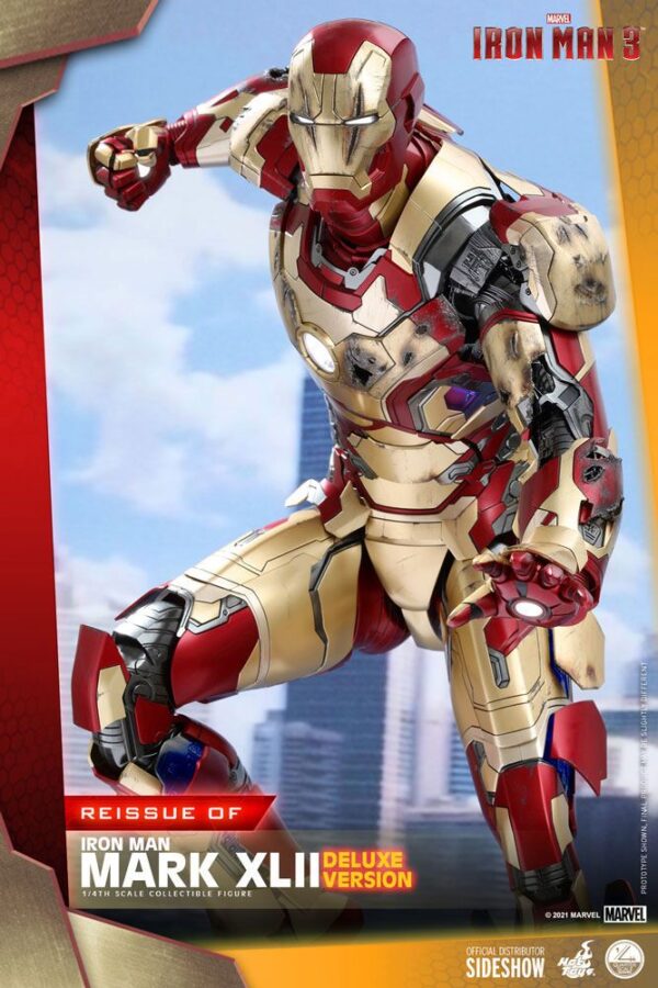 Descubre el apasionante mundo de Figura Iron Man Mark XLII Deluxe.