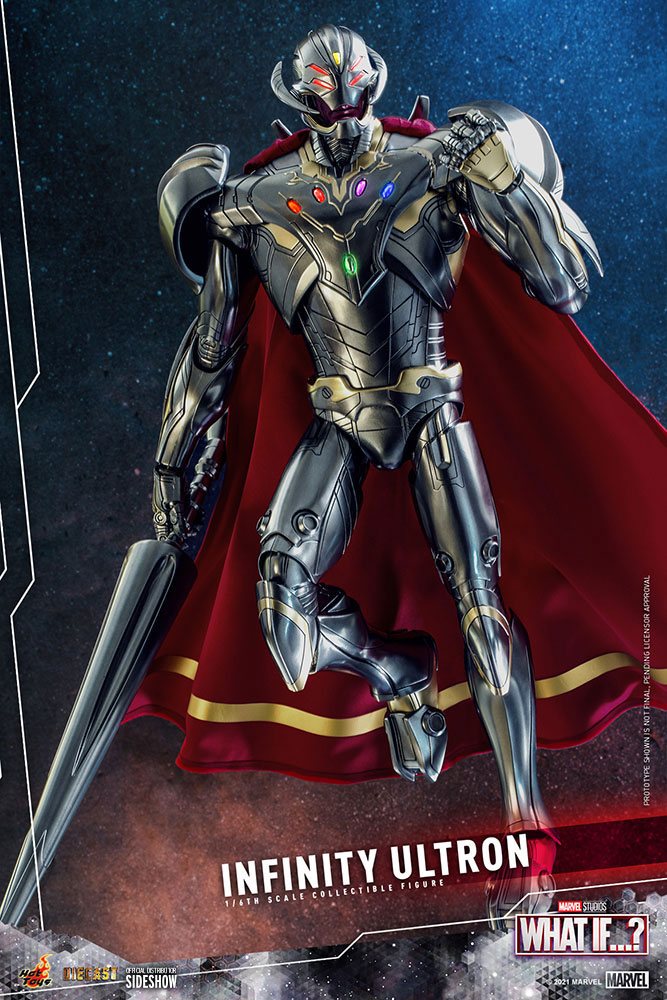 Descubre el apasionante mundo de Figura Marvel What If Infinity Ultron.