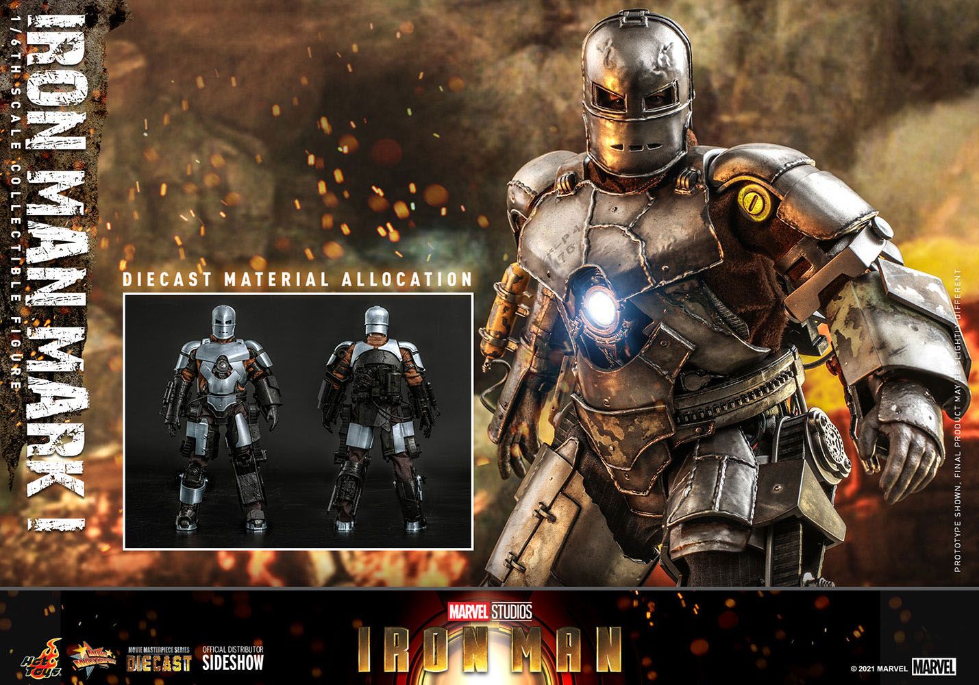 Descubre el apasionante mundo de Figura Masterpiece Iron Man Mark I.