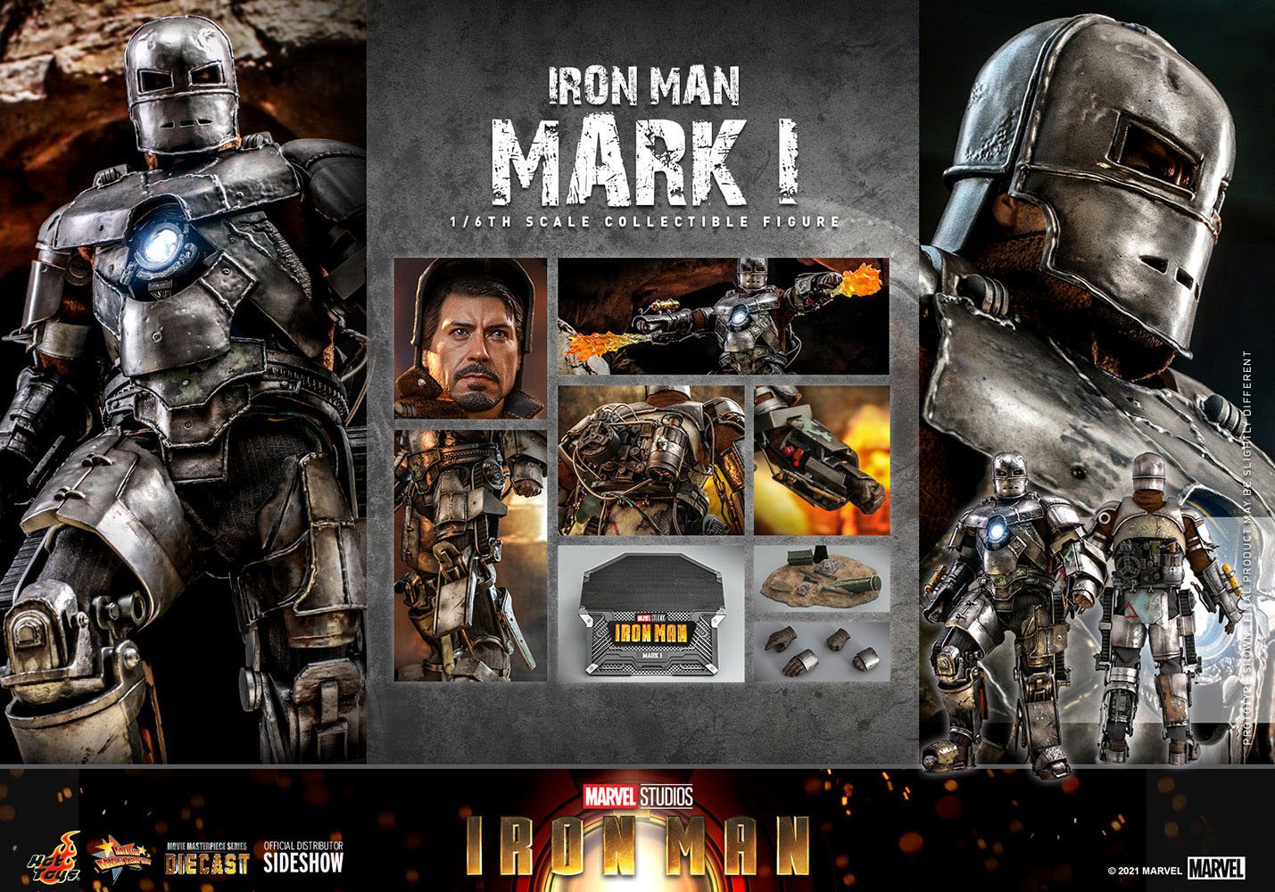 Descubre el apasionante mundo de Figura Masterpiece Iron Man Mark I.