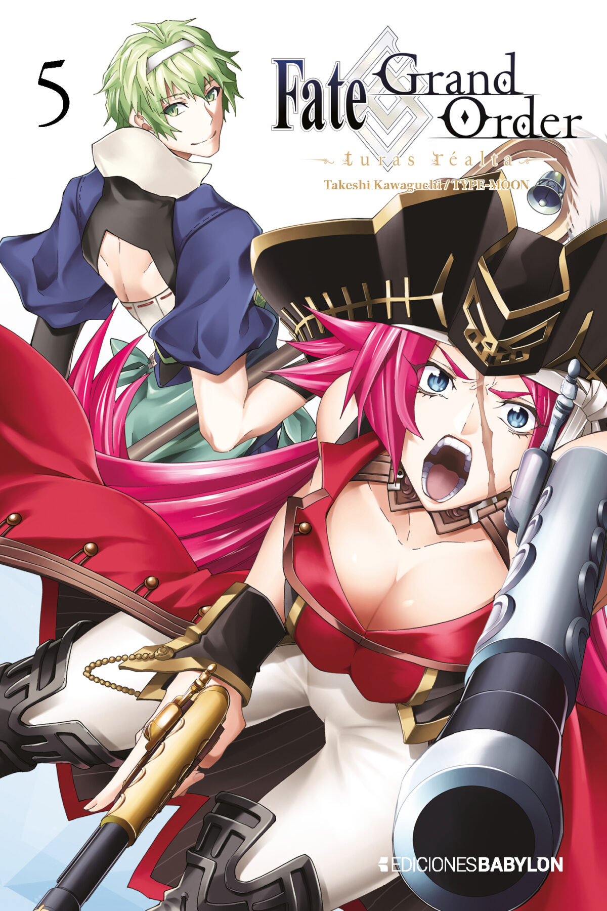 Manga Fate Grand Order: Turas Réalta 5