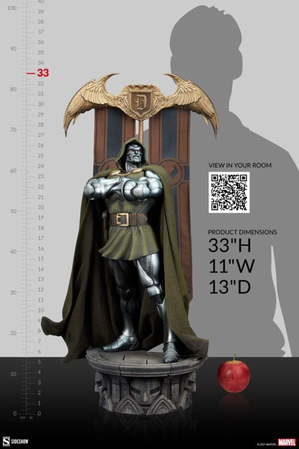 Descubre el apasionante mundo de Maqueta Doctor Doom Marvel.