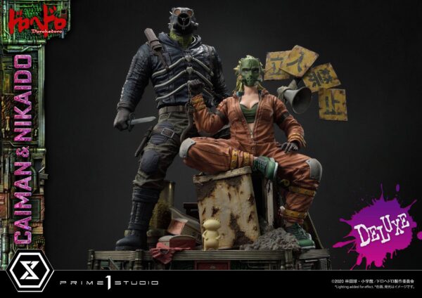 Descubre el apasionante mundo de Estatua Caiman y Nikaido Deluxe Version.