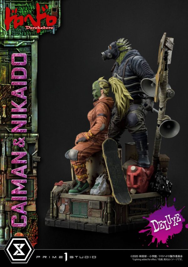 Descubre el apasionante mundo de Estatua Caiman y Nikaido Deluxe Version.