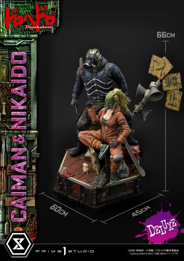 Descubre el apasionante mundo de Estatua Caiman y Nikaido Deluxe Version.