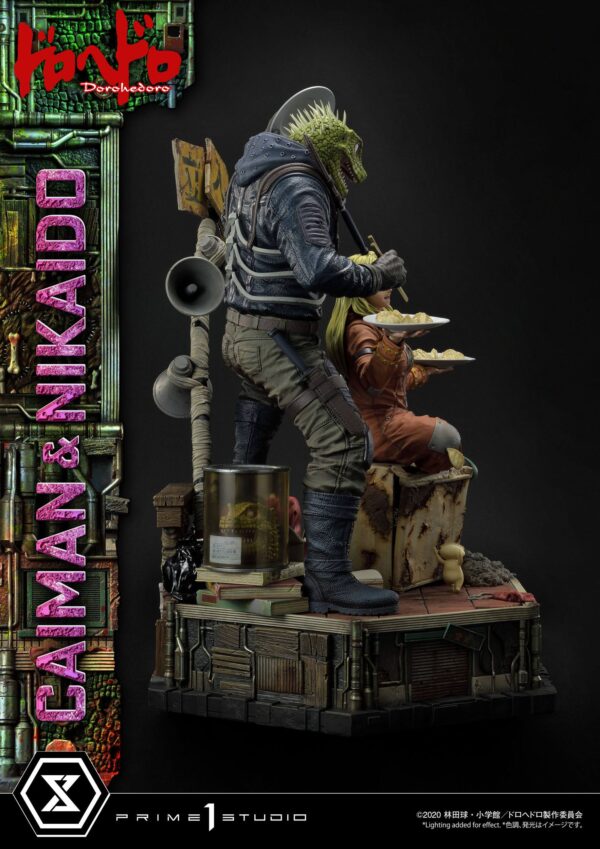 Descubre el apasionante mundo de Estatua Caiman y Nikaido Dorohedoro.