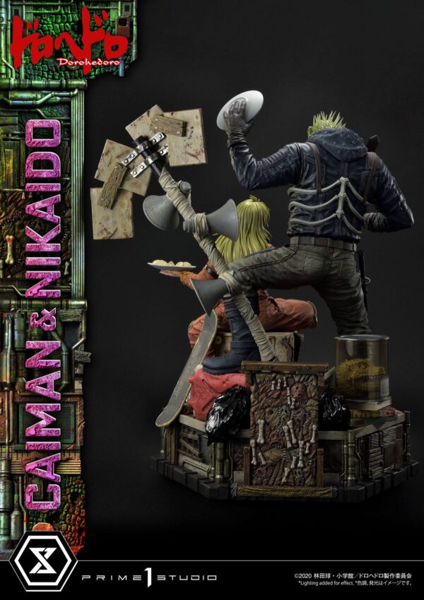 Descubre el apasionante mundo de Estatua Caiman y Nikaido Dorohedoro.
