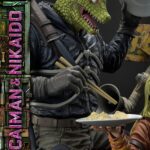 Descubre el apasionante mundo de Estatua Caiman y Nikaido Dorohedoro.