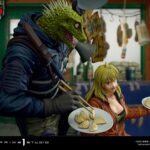 Descubre el apasionante mundo de Estatua Caiman y Nikaido Dorohedoro.