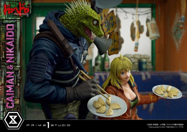 Descubre el apasionante mundo de Estatua Caiman y Nikaido Dorohedoro.