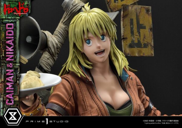 Descubre el apasionante mundo de Estatua Caiman y Nikaido Dorohedoro.