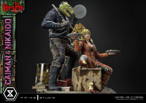 Descubre el apasionante mundo de Estatua Caiman y Nikaido Dorohedoro.