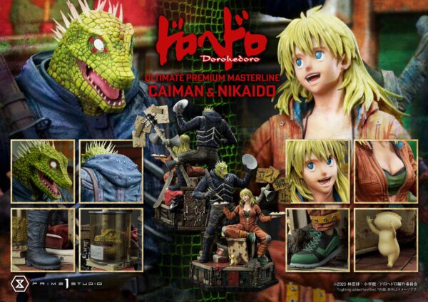 Descubre el apasionante mundo de Estatua Caiman y Nikaido Dorohedoro.