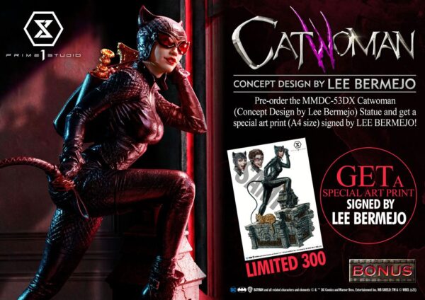 Descubre el apasionante mundo de Estatua Catwoman Deluxe Bonus Version.