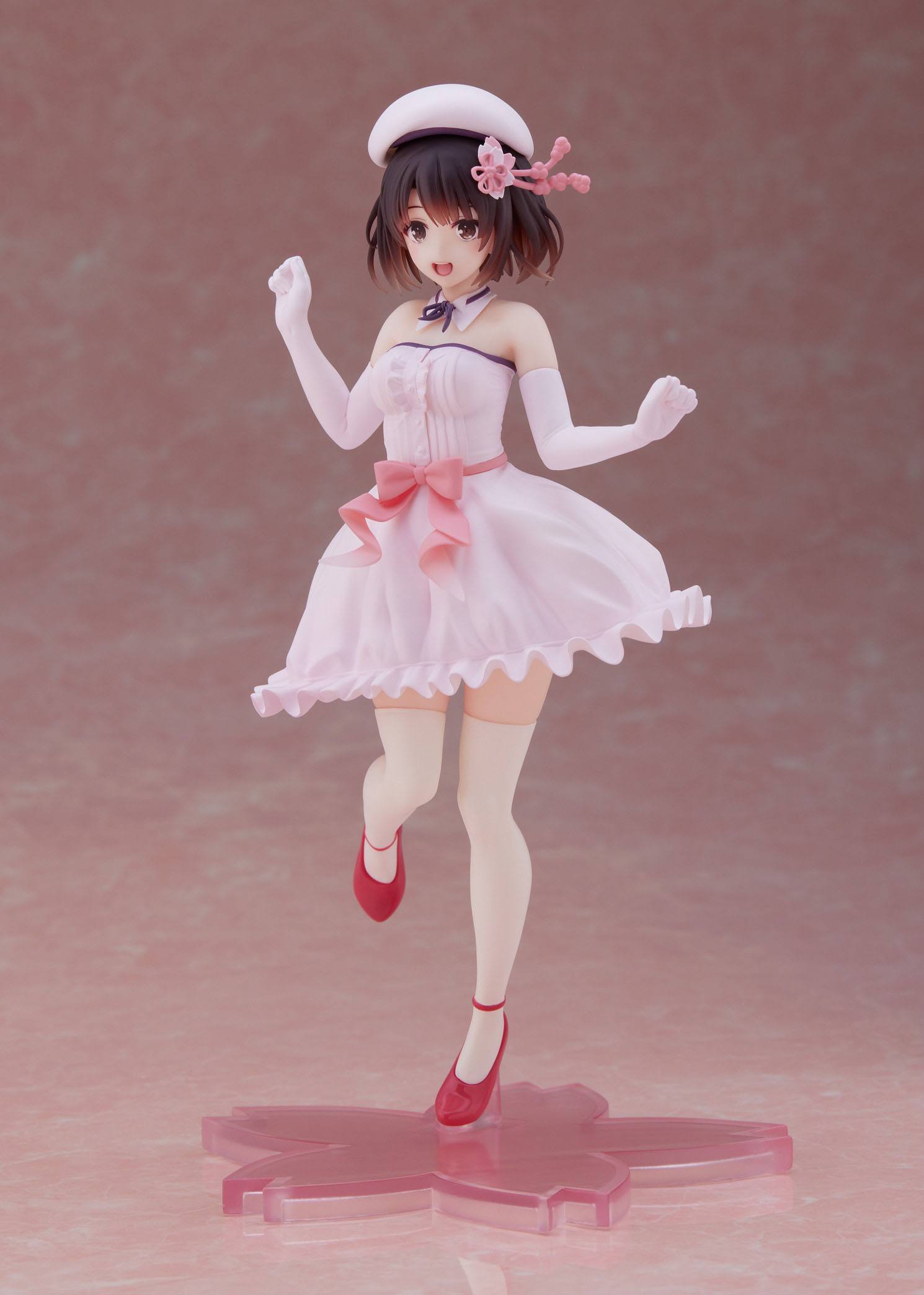 Descubre el apasionante mundo de Estatua Coreful Kato Megumi Sakura Dress.