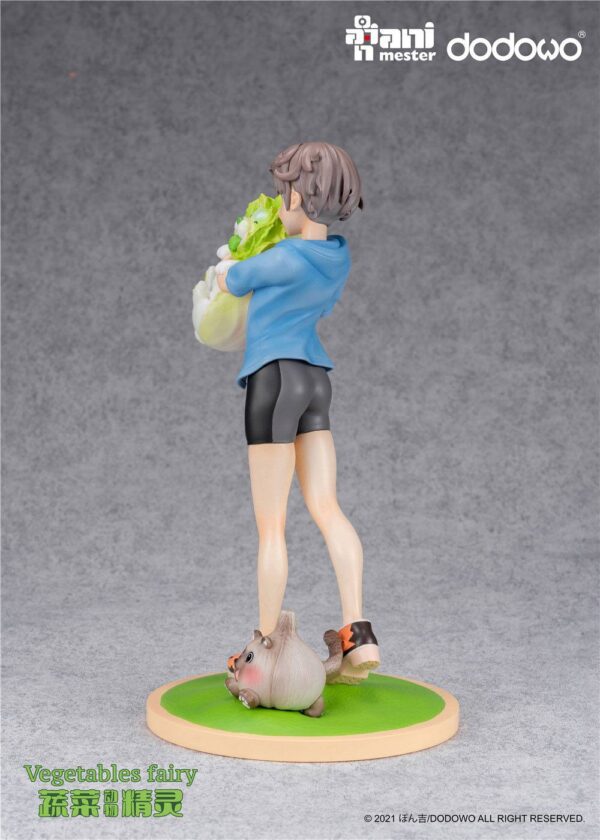 Descubre el apasionante mundo de Estatua Fairies Sai and Cabbage Dog.