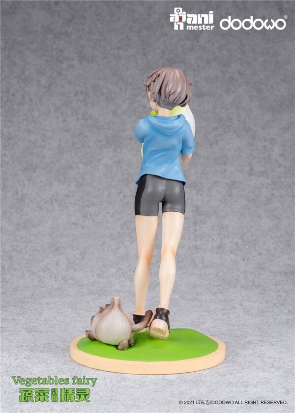 Descubre el apasionante mundo de Estatua Fairies Sai and Cabbage Dog.