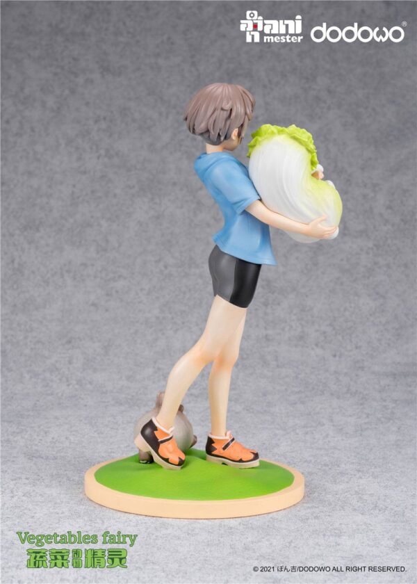 Descubre el apasionante mundo de Estatua Fairies Sai and Cabbage Dog.