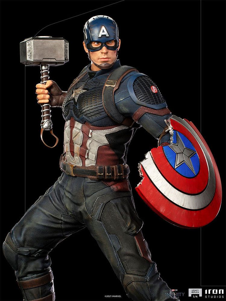 Descubre el apasionante mundo de Estatua Legacy Replica Captain America.