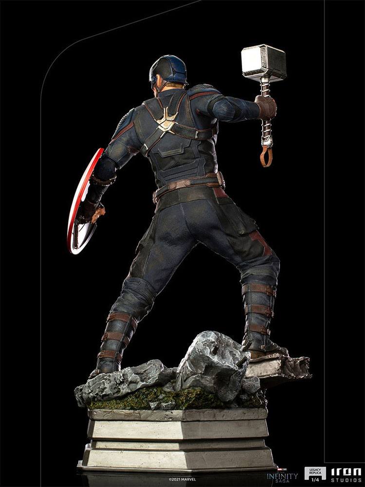 Descubre el apasionante mundo de Estatua Legacy Replica Captain America.