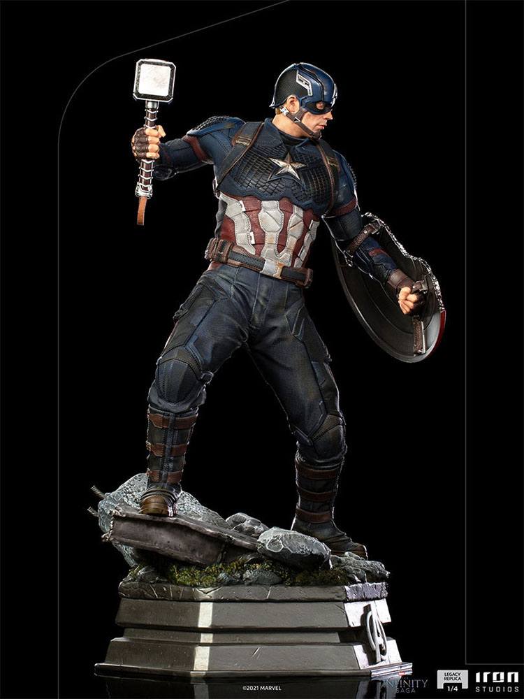 Descubre el apasionante mundo de Estatua Legacy Replica Captain America.