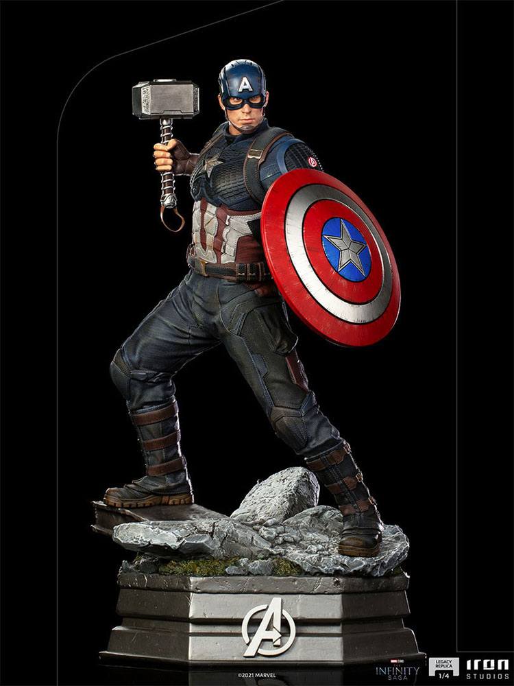 Descubre el apasionante mundo de Estatua Legacy Replica Captain America.