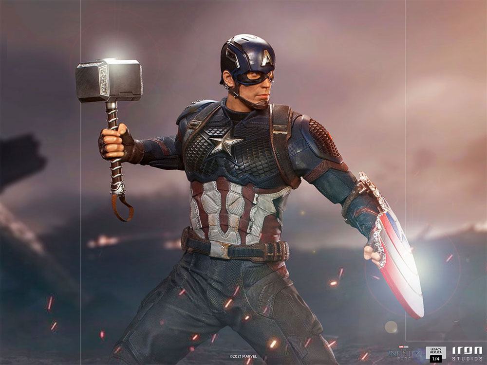 Descubre el apasionante mundo de Estatua Legacy Replica Captain America.