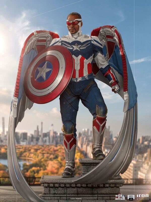 Descubre el apasionante mundo de Estatua Legacy Replica Sam Wilson Complete.