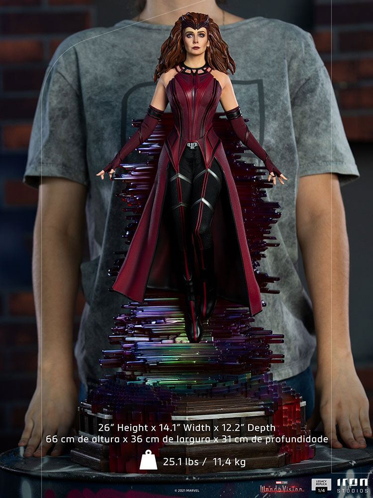 Descubre el apasionante mundo de Estatua Legacy Scarlet Witch.