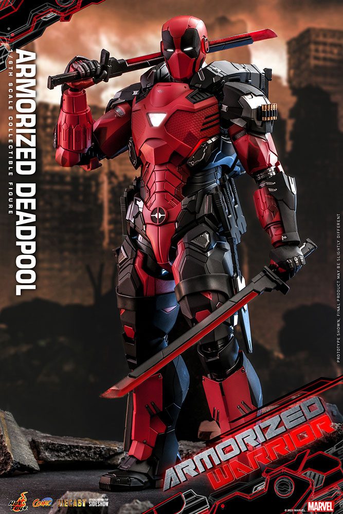 Descubre el apasionante mundo de Figura Armorized Deadpool Marvel Comic.