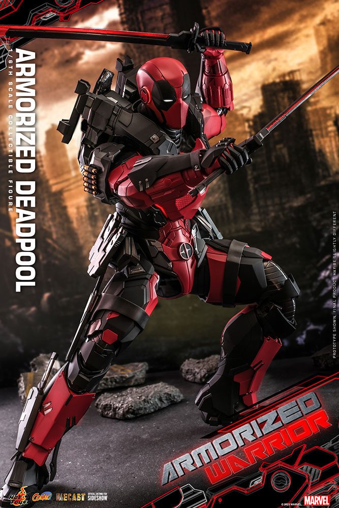 Descubre el apasionante mundo de Figura Armorized Deadpool Marvel Comic.