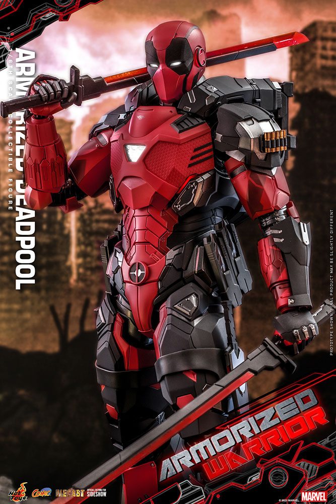 Descubre el apasionante mundo de Figura Armorized Deadpool Marvel Comic.