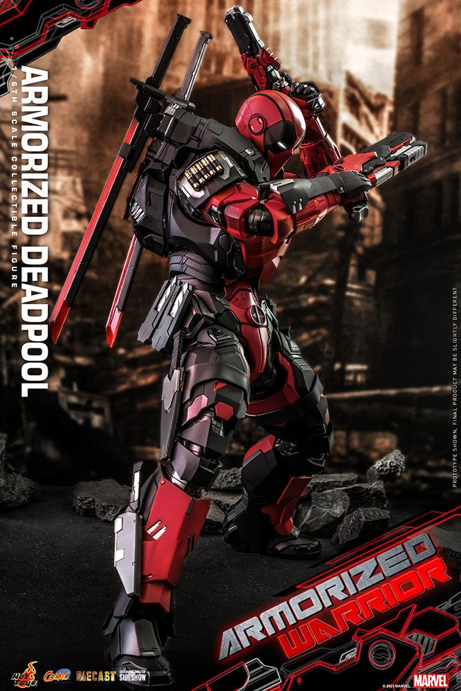 Descubre el apasionante mundo de Figura Armorized Deadpool Marvel Comic.
