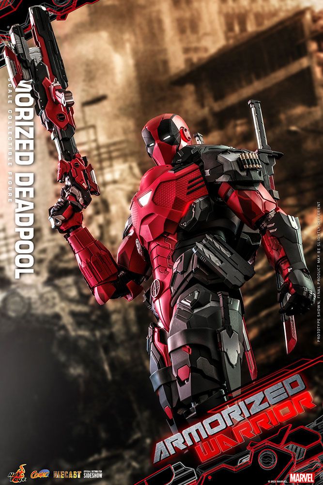 Descubre el apasionante mundo de Figura Armorized Deadpool Marvel Comic.