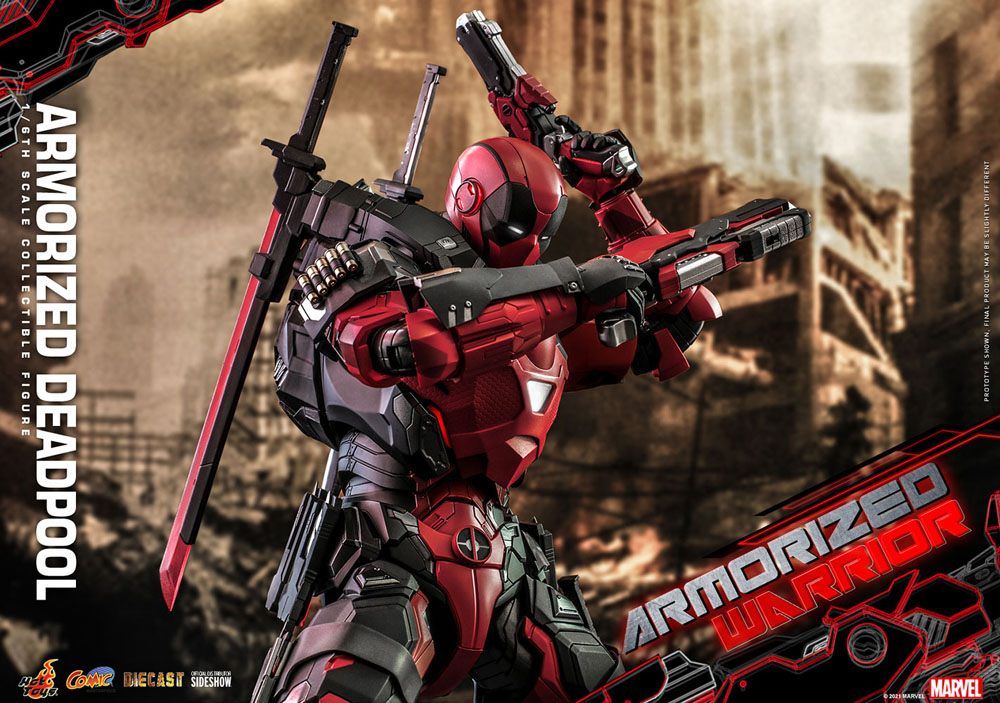 Descubre el apasionante mundo de Figura Armorized Deadpool Marvel Comic.