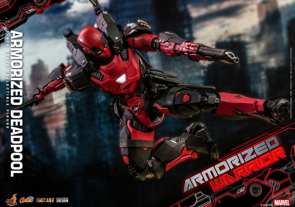 Descubre el apasionante mundo de Figura Armorized Deadpool Marvel Comic.