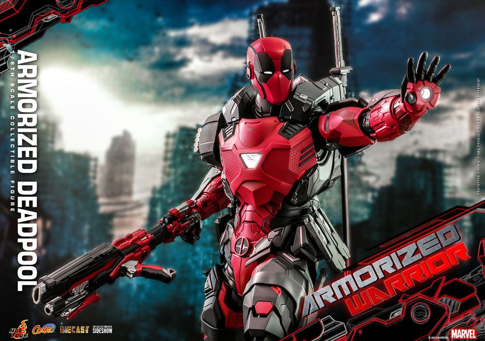 Descubre el apasionante mundo de Figura Armorized Deadpool Marvel Comic.