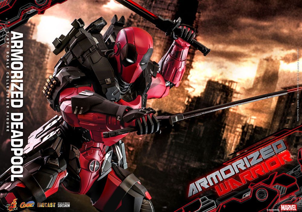 Descubre el apasionante mundo de Figura Armorized Deadpool Marvel Comic.