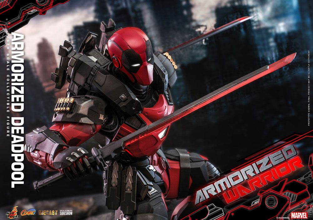 Descubre el apasionante mundo de Figura Armorized Deadpool Marvel Comic.