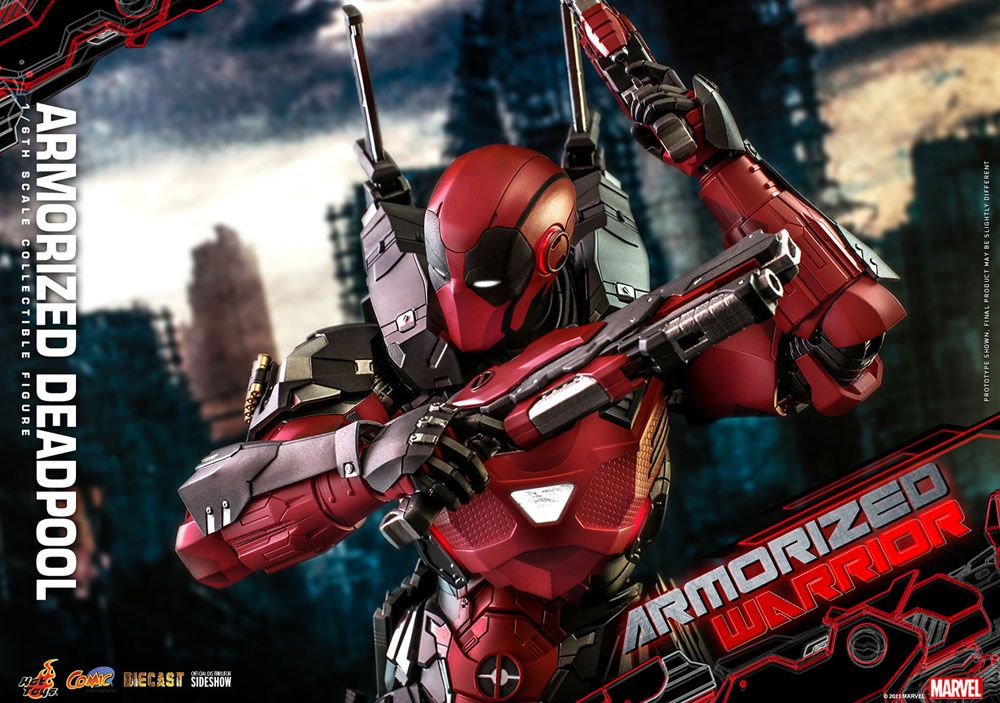 Descubre el apasionante mundo de Figura Armorized Deadpool Marvel Comic.