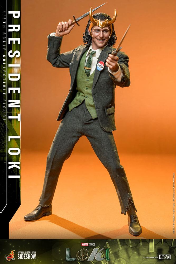 Descubre el apasionante mundo de Figura President Loki 31 cm.
