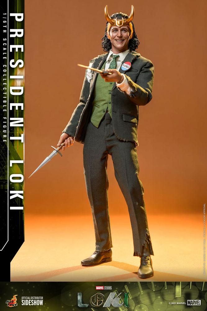 Descubre el apasionante mundo de Figura President Loki 31 cm.