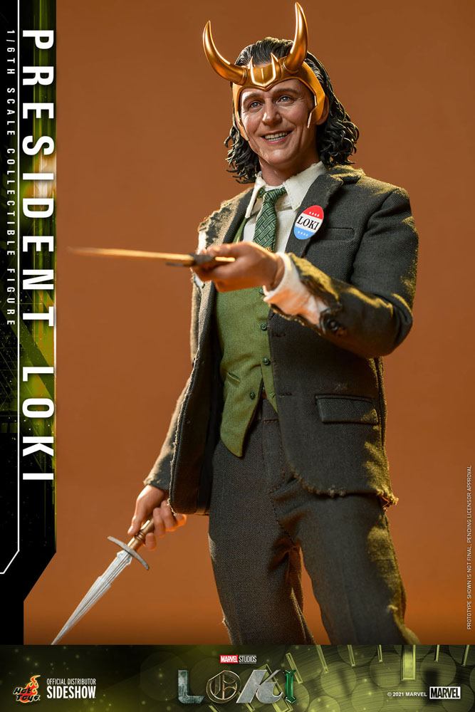 Descubre el apasionante mundo de Figura President Loki 31 cm.