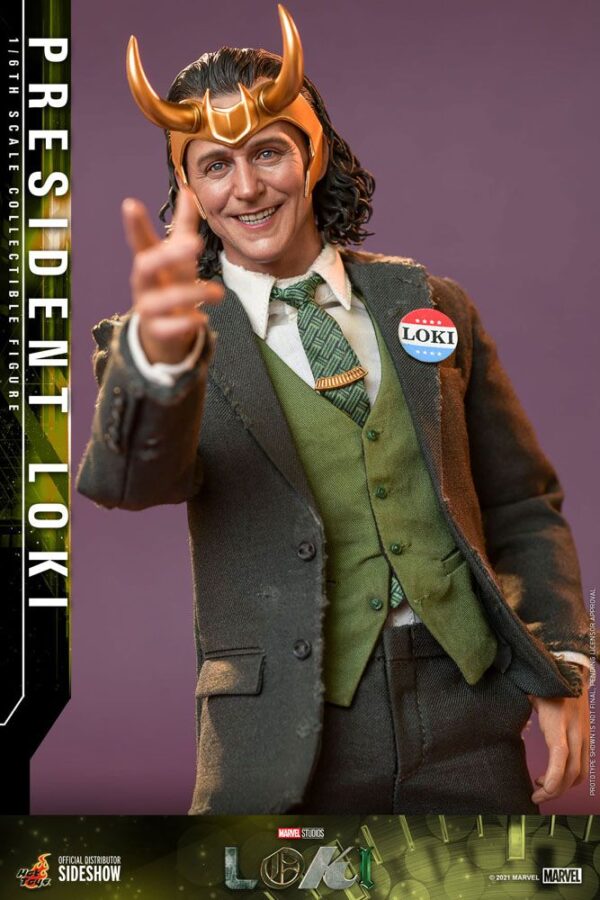 Descubre el apasionante mundo de Figura President Loki 31 cm.
