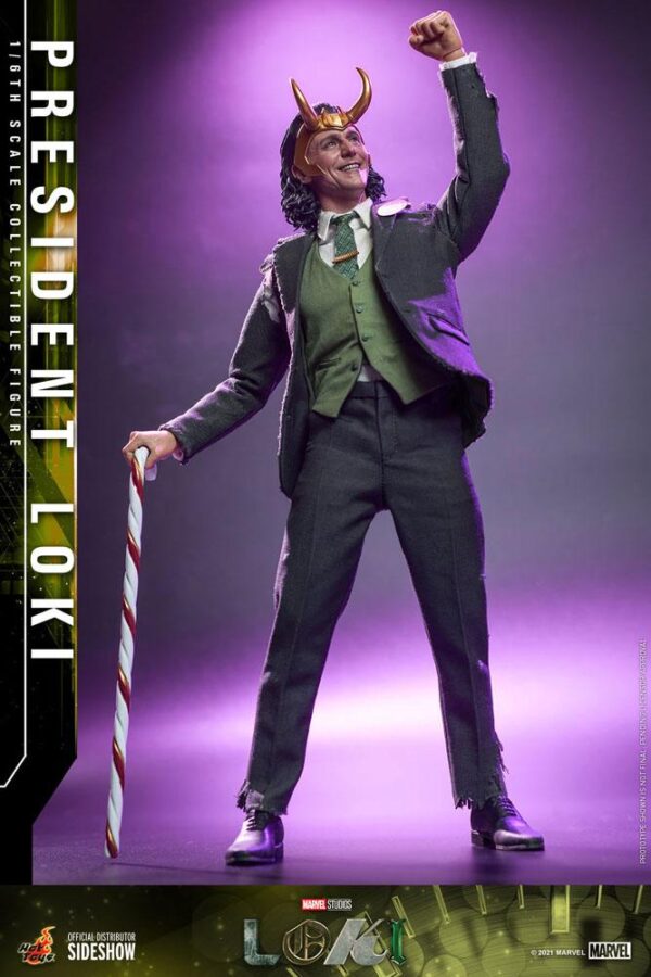 Descubre el apasionante mundo de Figura President Loki 31 cm.